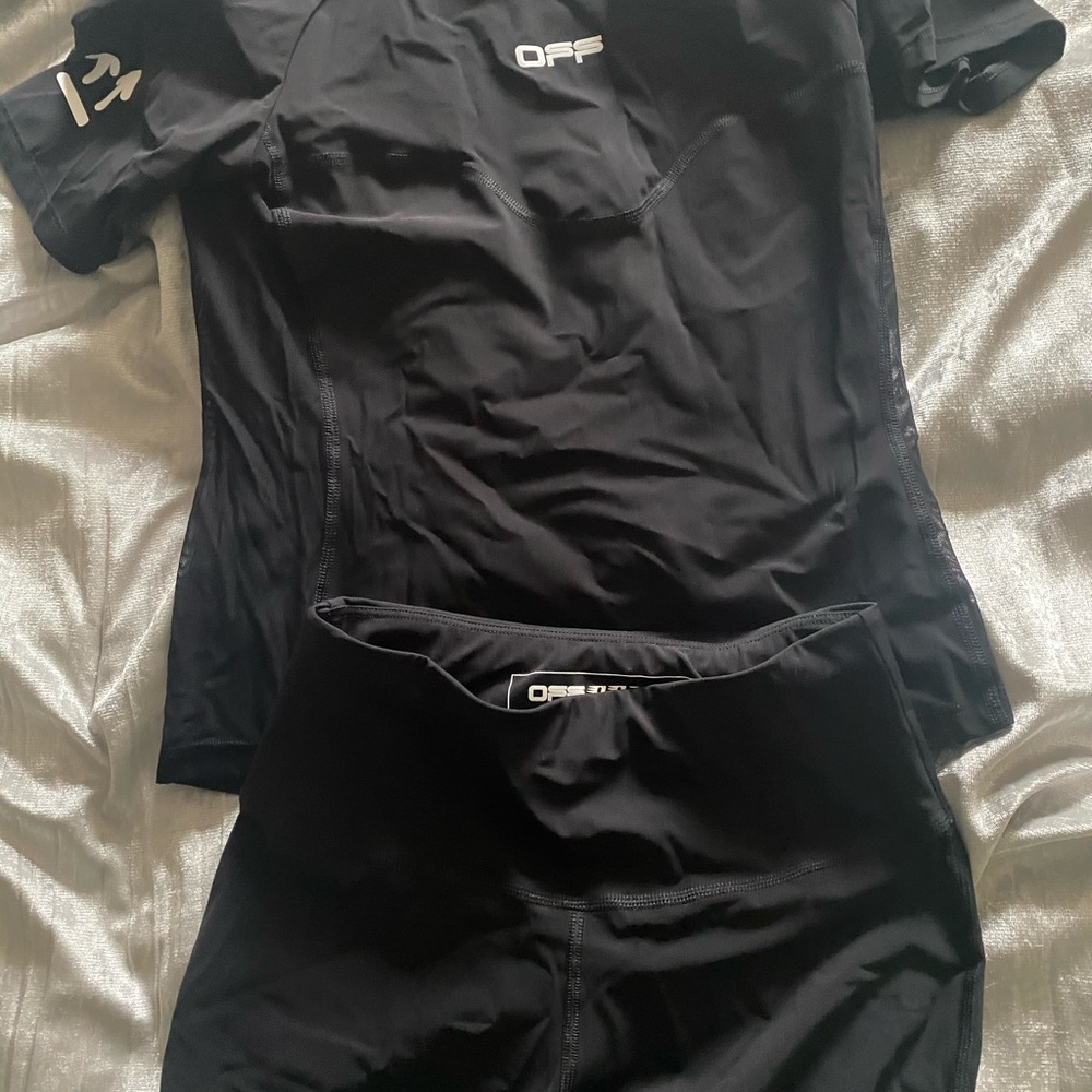 Off-White 2 piece set black